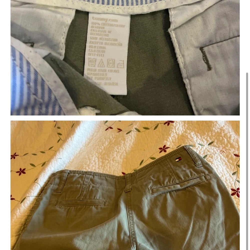 Tommy Hilfiger Olive Green Shorts